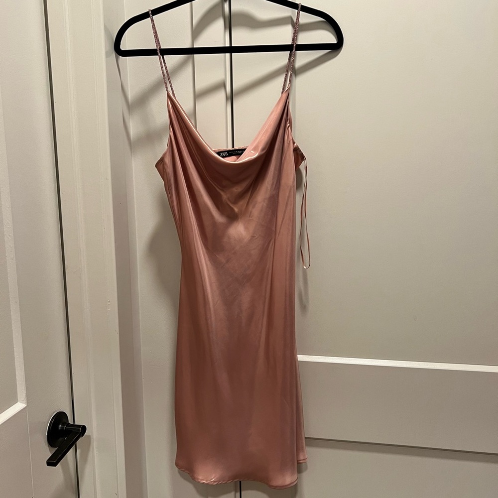 Pink Zara dress